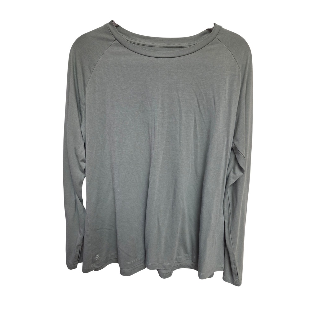 Free Fly XXL‎ Long Sleeve Sun Protection T-Shirt Gray Comfort Adventure Top